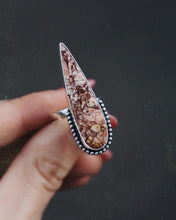 Load image into Gallery viewer, Picasso Jasper Talon Ring - Size 6.5