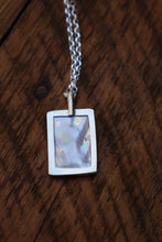 Load image into Gallery viewer, Rectangle Abalone Shell Necklace