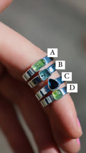 Load image into Gallery viewer, Tourmaline Rings
