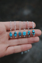 Load image into Gallery viewer, Dainty Egyptian Turquoise Necklace
