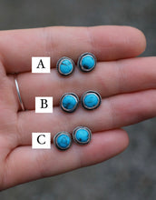 Load image into Gallery viewer, Kingman Turquoise Studs
