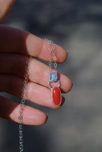 Load image into Gallery viewer, Coober Pedy Opal &amp; Rosarita Necklace
