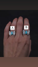 Load image into Gallery viewer, Hidden Hearts Butterfly Ring - Sizes 8.5 &amp; 6
