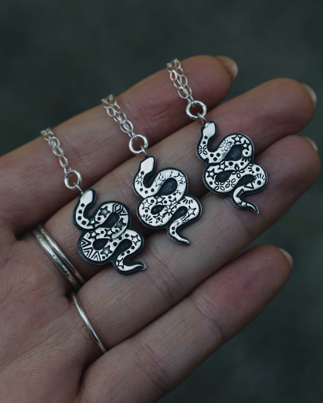 Celestial Snake Necklace