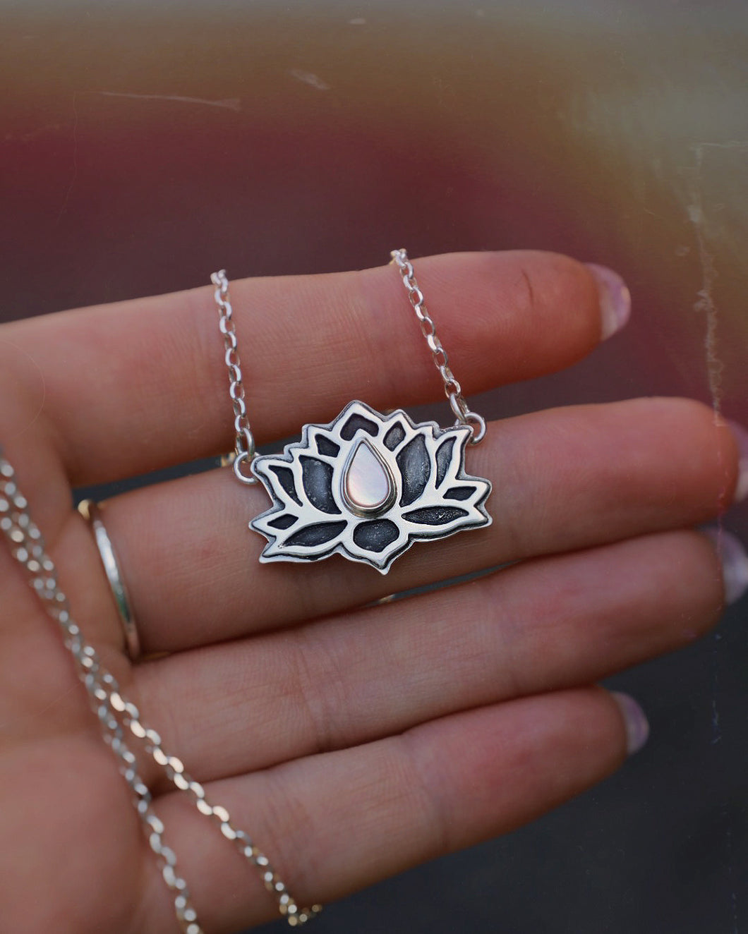 Lotus Flower Necklace