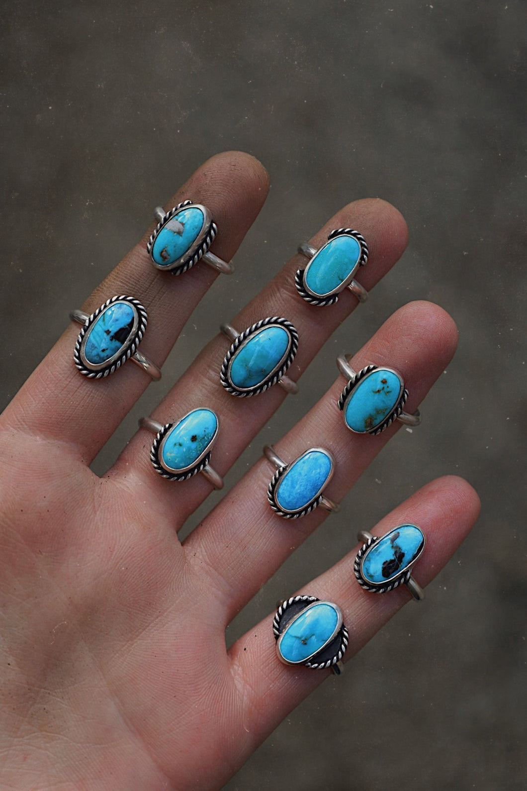 Candelaria Hills Turquoise Rings