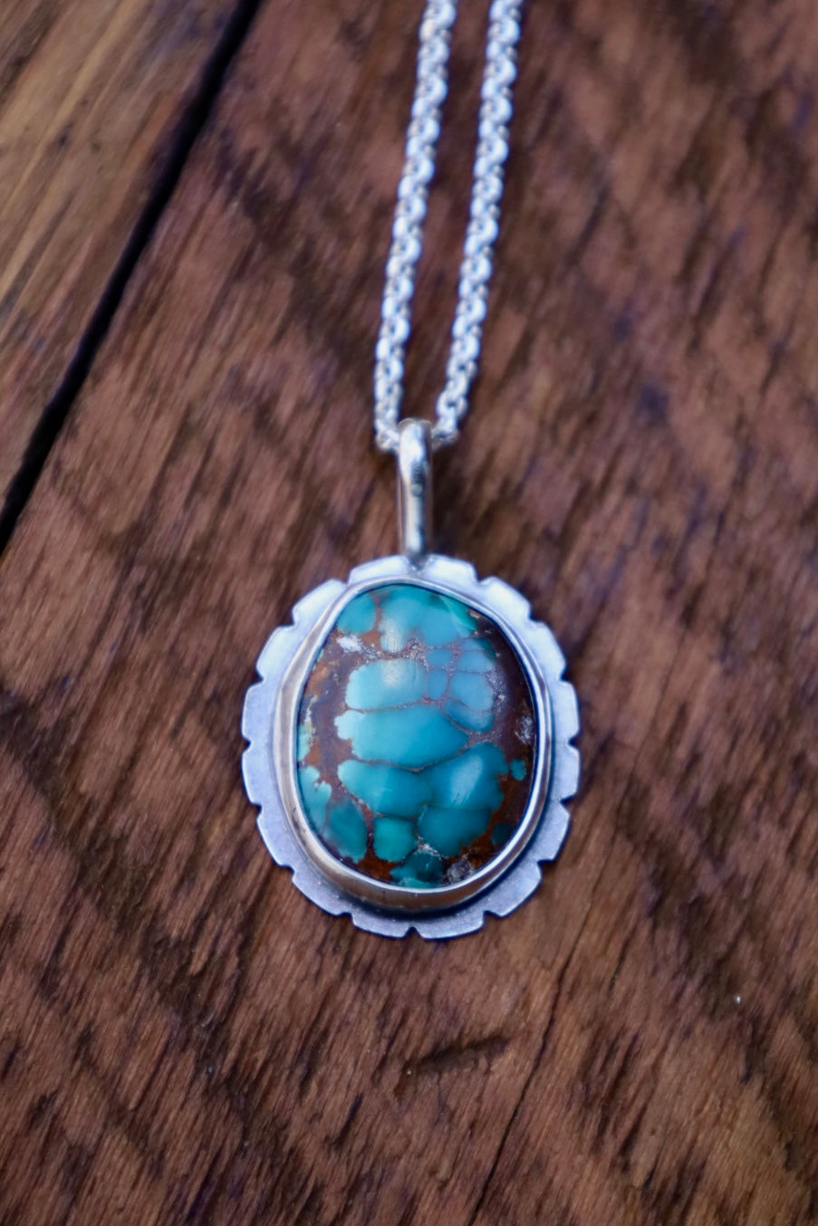 Royston Turquoise “Bloom” Necklace