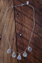 Load image into Gallery viewer, Five-Stone Labradorite Necklace
