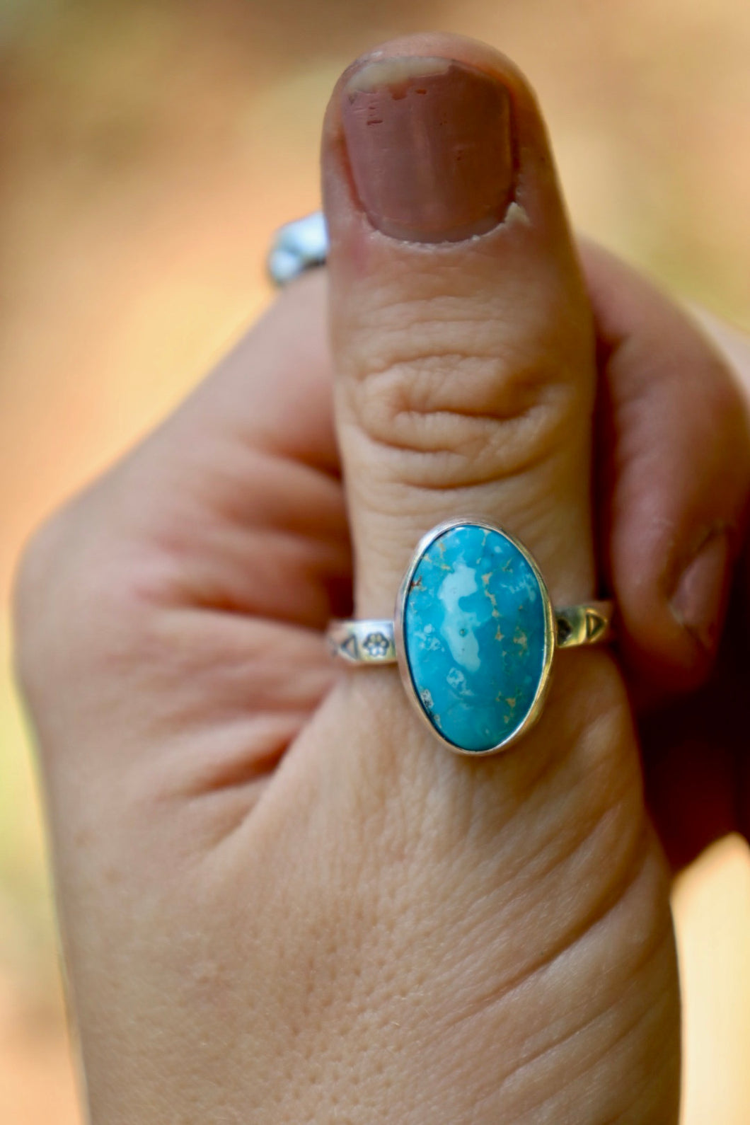 Turquoise Ring - Size 9.5