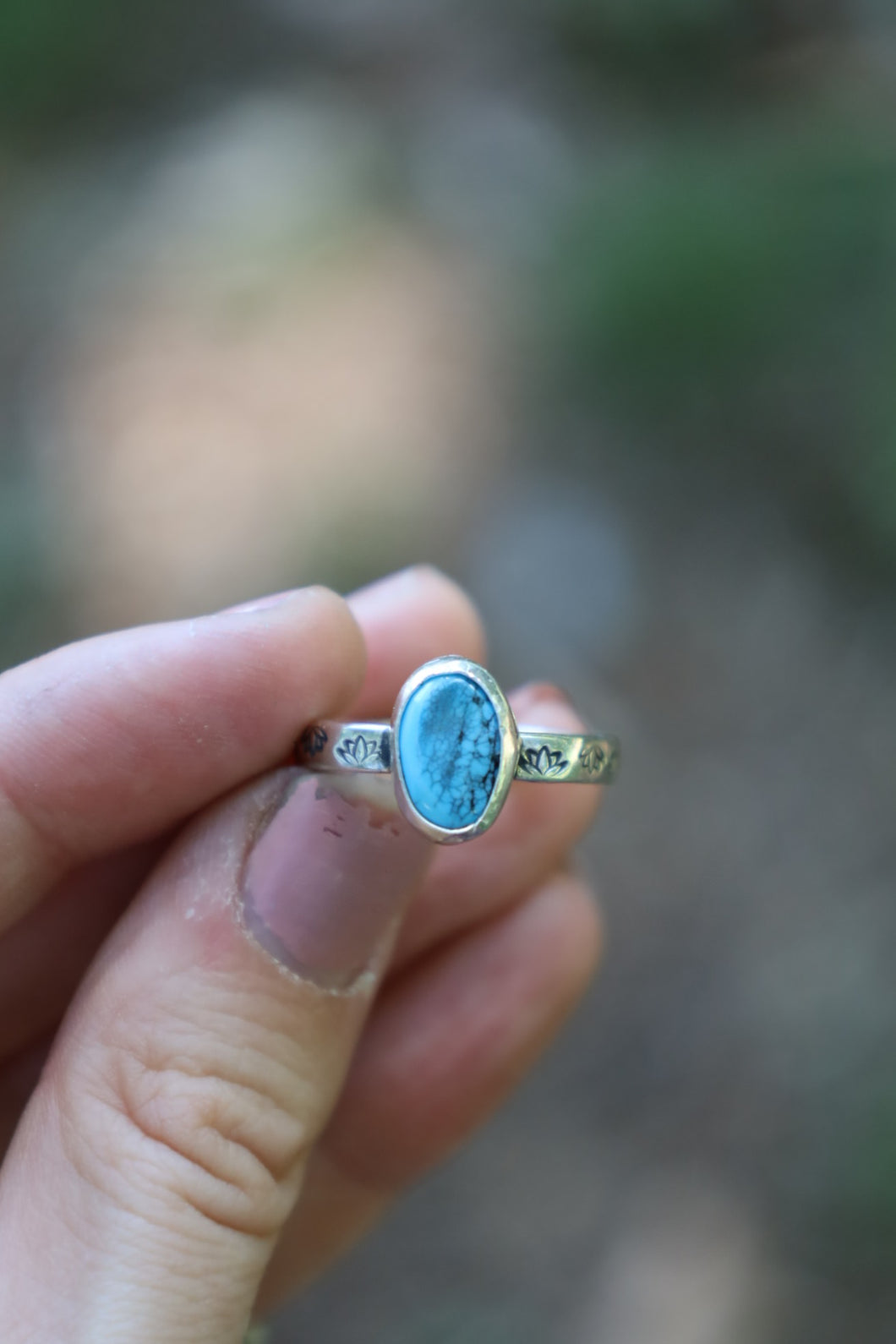 Turquoise Ring - Size 8.75