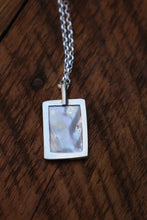 Load image into Gallery viewer, Rectangle Abalone Shell Necklace
