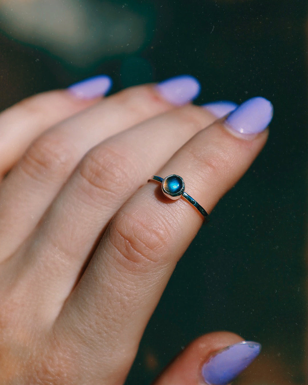 Labradorite Stacker Ring