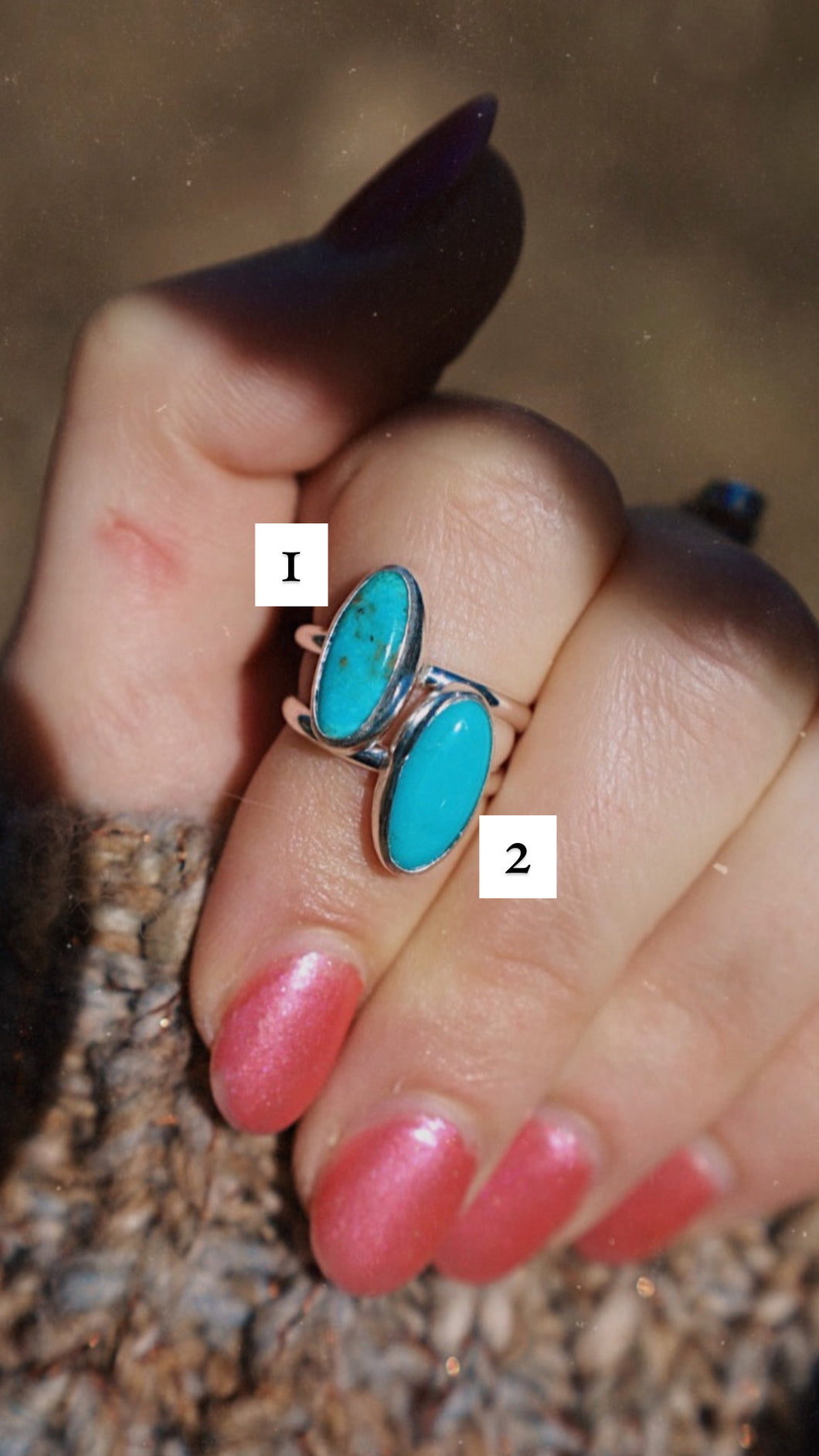 Turquoise Stacker Ring