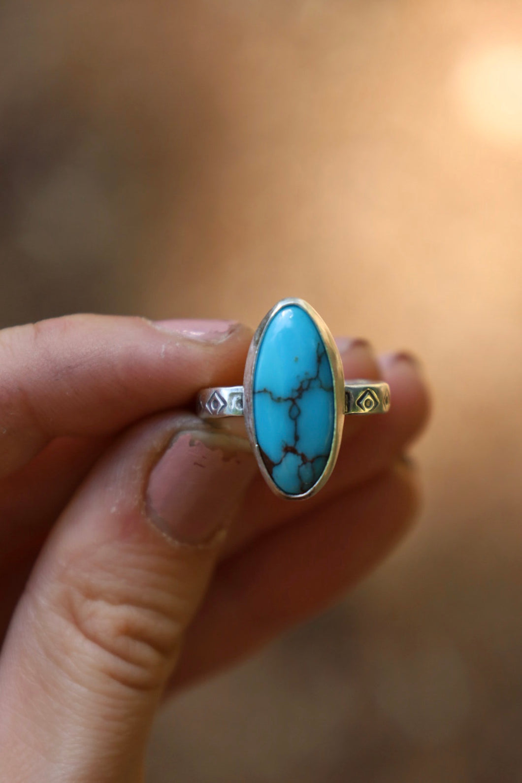 Turquoise Ring - Size 8